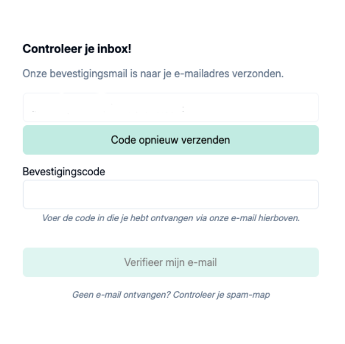 Maak account aan 2